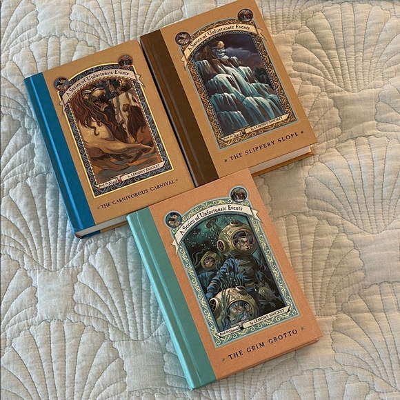 Set of 3 Lemony Snicket Books - Picture 1 of 1